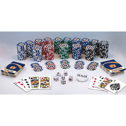 Auburn Tigers 300 Piece Poker Set