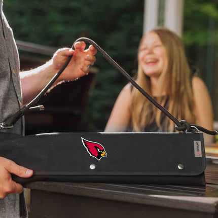 Arizona Cardinals - BBQ Roll Up 3 Piece Set