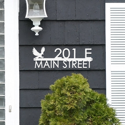 Modern Outdoor House Numbers - 9 Styles