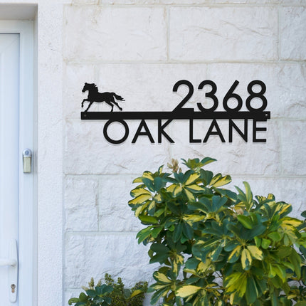 Modern Outdoor House Numbers - 9 Styles
