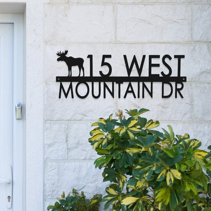 Modern Outdoor House Numbers - 9 Styles