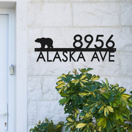 Modern Outdoor House Numbers - 9 Styles
