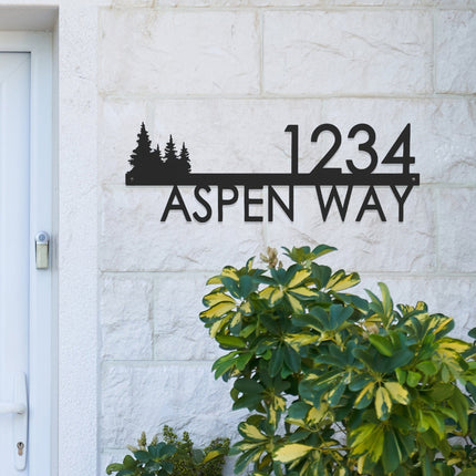 Modern Outdoor House Numbers - 9 Styles