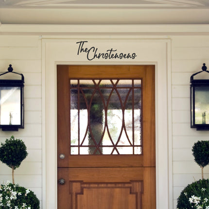Signature Family Name Signs for Outdoors