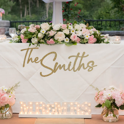 Signature Family Name Signs for Outdoors