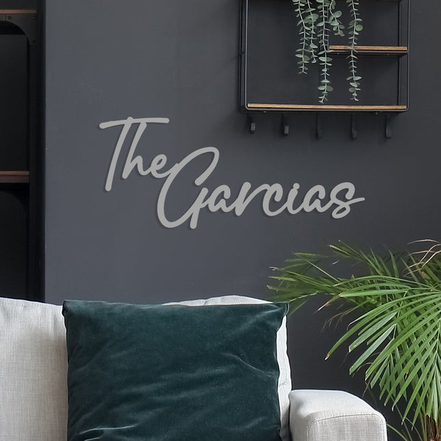 Signature Family Name Signs for Outdoors