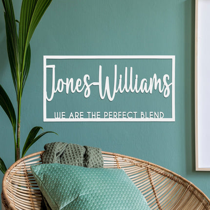 This is Us Family Name Sign - House Name Sign Metal Wall Decor