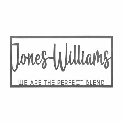 This is Us Family Name Sign - House Name Sign Metal Wall Decor