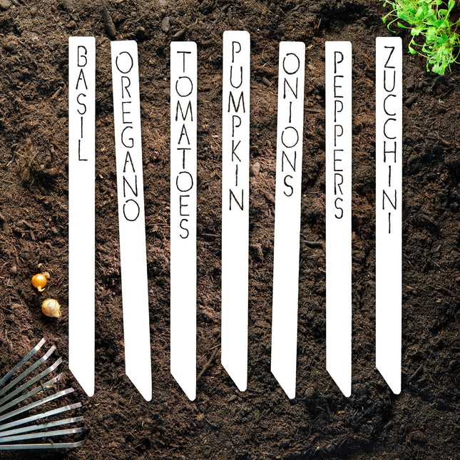 Garden Markers - Your Favorite 7 - Plant Label Tags Outdoor Garden Markers