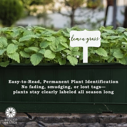 Window Garden Markers - Herb Garden Plant Identification Stakes