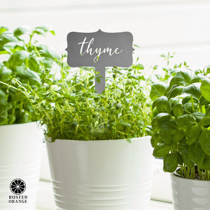 Window Garden Markers - Herb Garden Plant Identification Stakes
