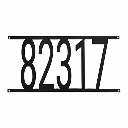 Simple Address Plaque - 3 Sizes - Address Numbers for Outside