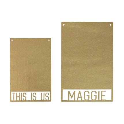 Mod Magnet Board - 2 Sizes - Decorative Magnetic Board for Wall