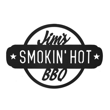 Smokin' Hot Plaques - Personalized Outdoor Hanging Barbecue Signs