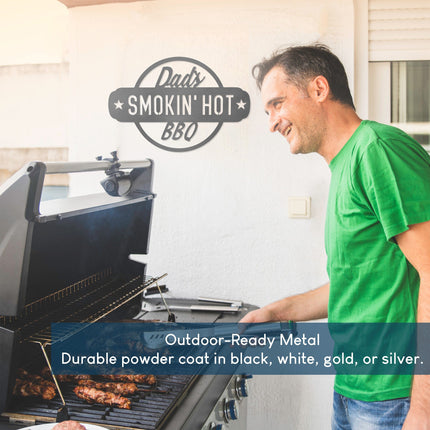 Smokin' Hot Plaques - Personalized Outdoor Hanging Barbecue Signs