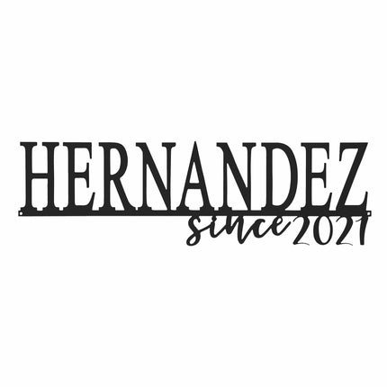 Our Happy Family  - 2 Styles Personalized Family Name Signs For Home Decor