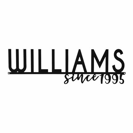 Our Happy Family  - 2 Styles Personalized Family Name Signs For Home Decor