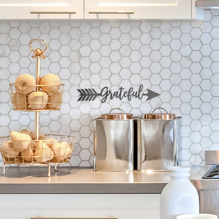 Sweets Arrow - 5 Styles - Personalized Metal Name Sign for Wall Decor
