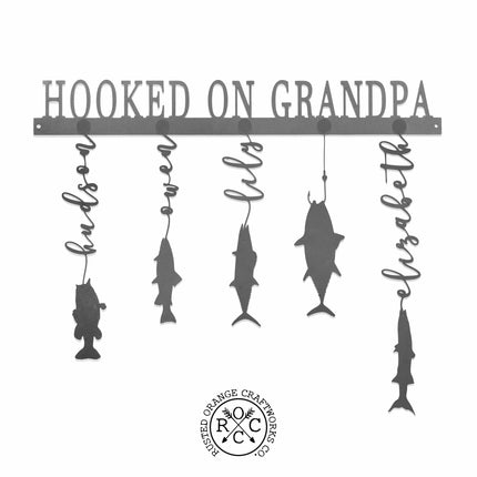 Reely Great Family Names Fish Sign Personalized