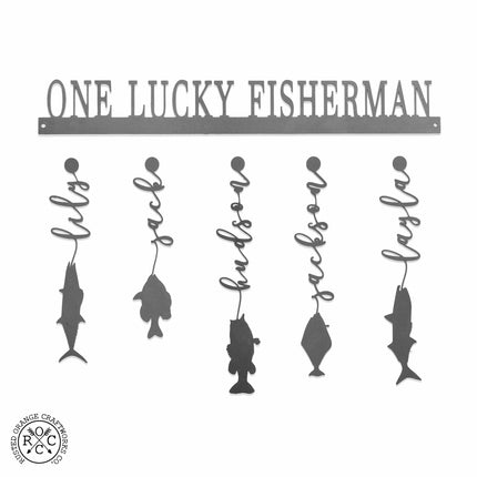 Reely Great Family Names Fish Sign Personalized