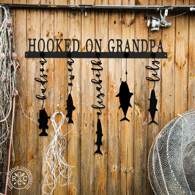 Reely Great Family Names Fish Sign Personalized