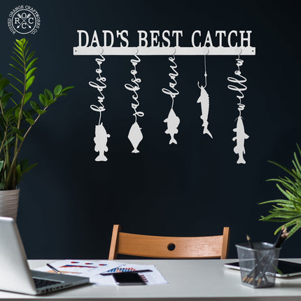 Reely Great Family Names Fish Sign Personalized