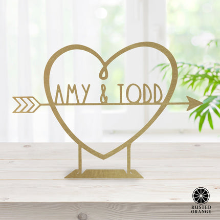 Conversation Hearts - Tabletop Decor Gift for Him or Her