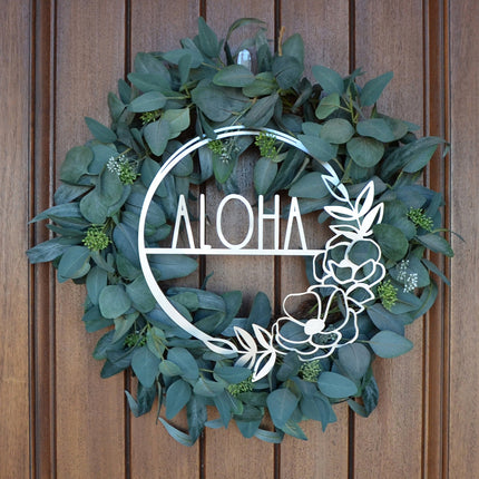 Personalized Family Custom Name Wall Sign for Wreath