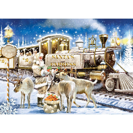 Glitter & Gold - 500 Piece Jigsaw Puzzles 4-Pack