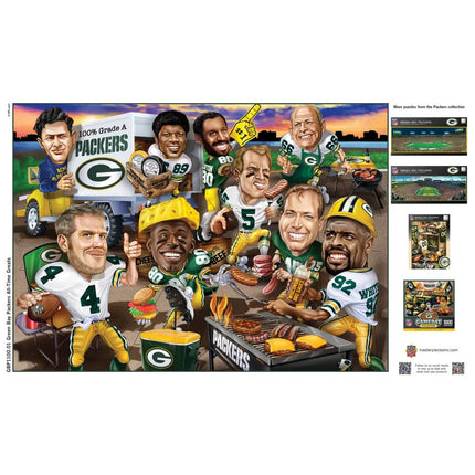 Green Bay Packers - All Time Greats 500 Piece Jigsaw Puzzle