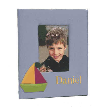 Sailboats Personalized Baby Picture Frame