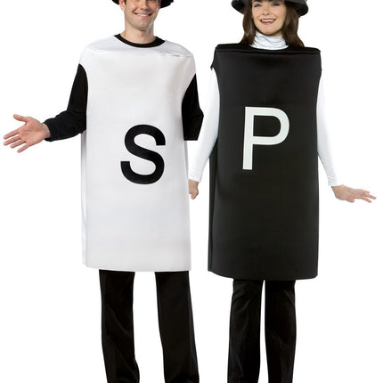 Adult Salt and Pepper Costume Set