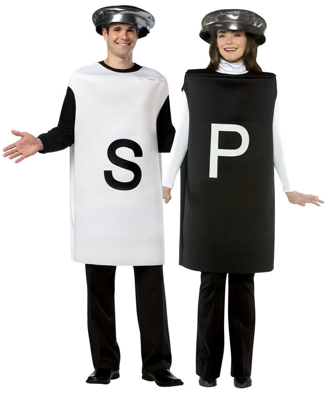Adult Salt and Pepper Costume Set