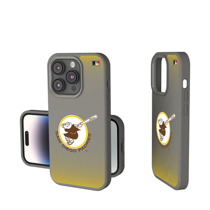 San Diego Padres 1969-1984 - Cooperstown Collection Linen Soft Touch Phone Case for Apple iPhone