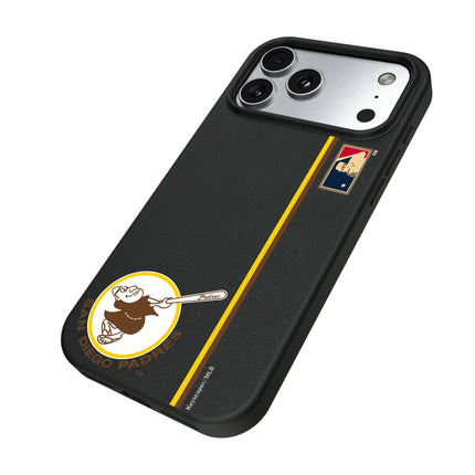 San Diego Padres 1969-1984 - Cooperstown Collection Sidebar MagSafe Compatible Phone Case for Apple iPhone