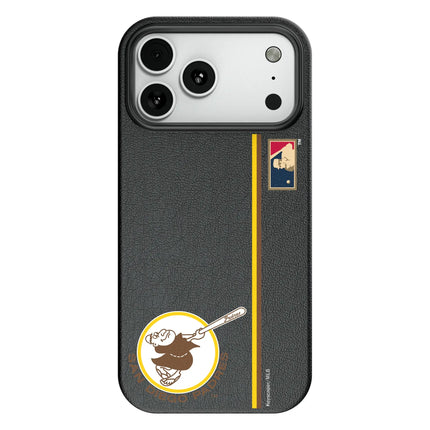 San Diego Padres 1969-1984 - Cooperstown Collection Sidebar MagSafe Compatible Phone Case for Apple iPhone
