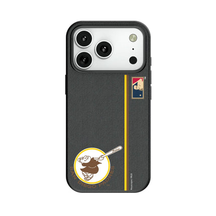 San Diego Padres 1969-1984 - Cooperstown Collection Sidebar MagSafe Compatible Phone Case for Apple iPhone