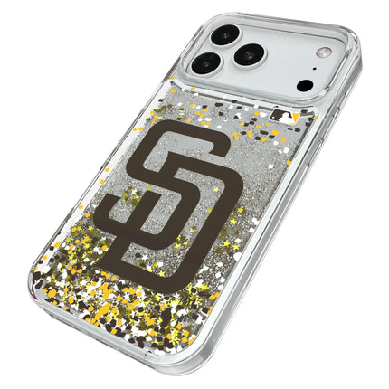 San Diego Padres Confetti Glitter Phone Case for Apple iPhone