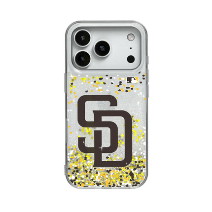 San Diego Padres Confetti Glitter Phone Case for Apple iPhone
