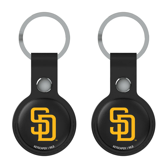 San Diego Padres Insignia Black Airtag Holder 2-Pack