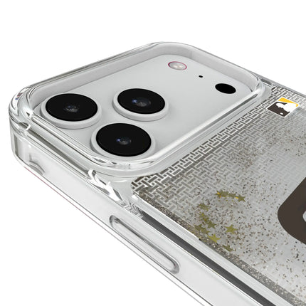 San Diego Padres Linen Glitter Phone Case for Apple iPhone