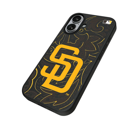 San Diego Padres Paisley MagSafe Compatible Phone Case for Apple iPhone