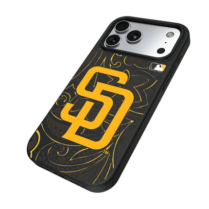 San Diego Padres Paisley MagSafe Compatible Phone Case for Apple iPhone