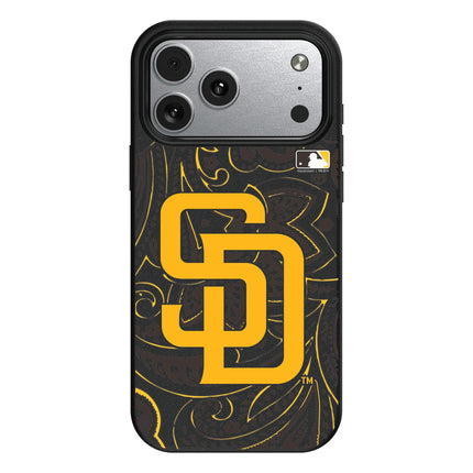 San Diego Padres Paisley MagSafe Compatible Phone Case for Apple iPhone