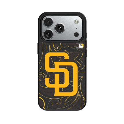 San Diego Padres Paisley MagSafe Compatible Phone Case for Apple iPhone