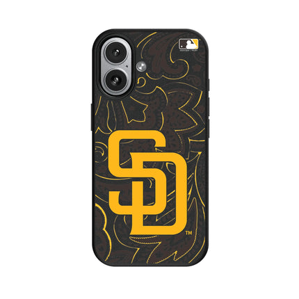 San Diego Padres Paisley MagSafe Compatible Phone Case for Apple iPhone