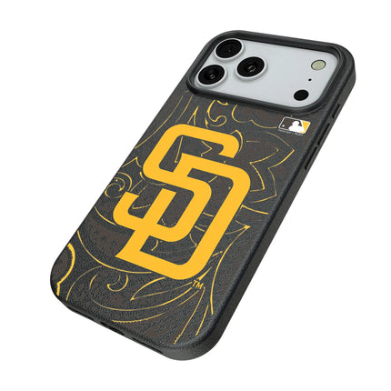 San Diego Padres Paisley MagSafe Compatible Phone Case for Apple iPhone