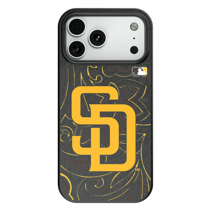 San Diego Padres Paisley MagSafe Compatible Phone Case for Apple iPhone