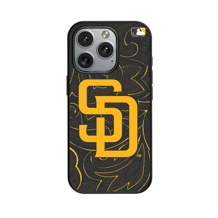 San Diego Padres Paisley MagSafe Compatible Phone Case for Apple iPhone