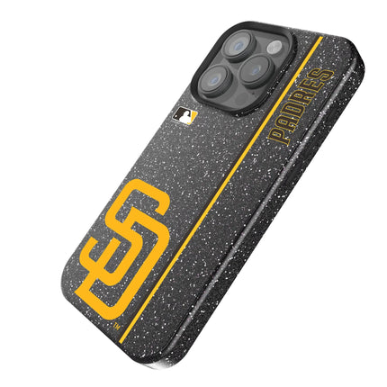 San Diego Padres Sidebar Black Bling Phone Case for Apple iPhone
